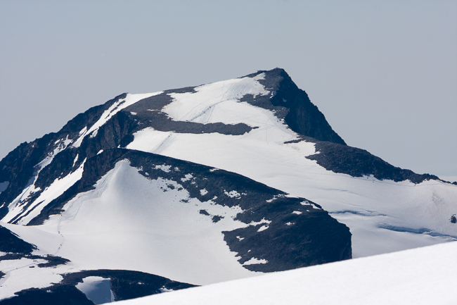 View on Galdhopiggen mountain (Jotunheimen, Norway)