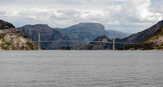 Lysefjord bridge (near Forsand, Rogaland, Norway)